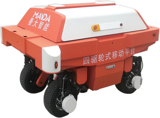 Four-wheel drive mobile platform